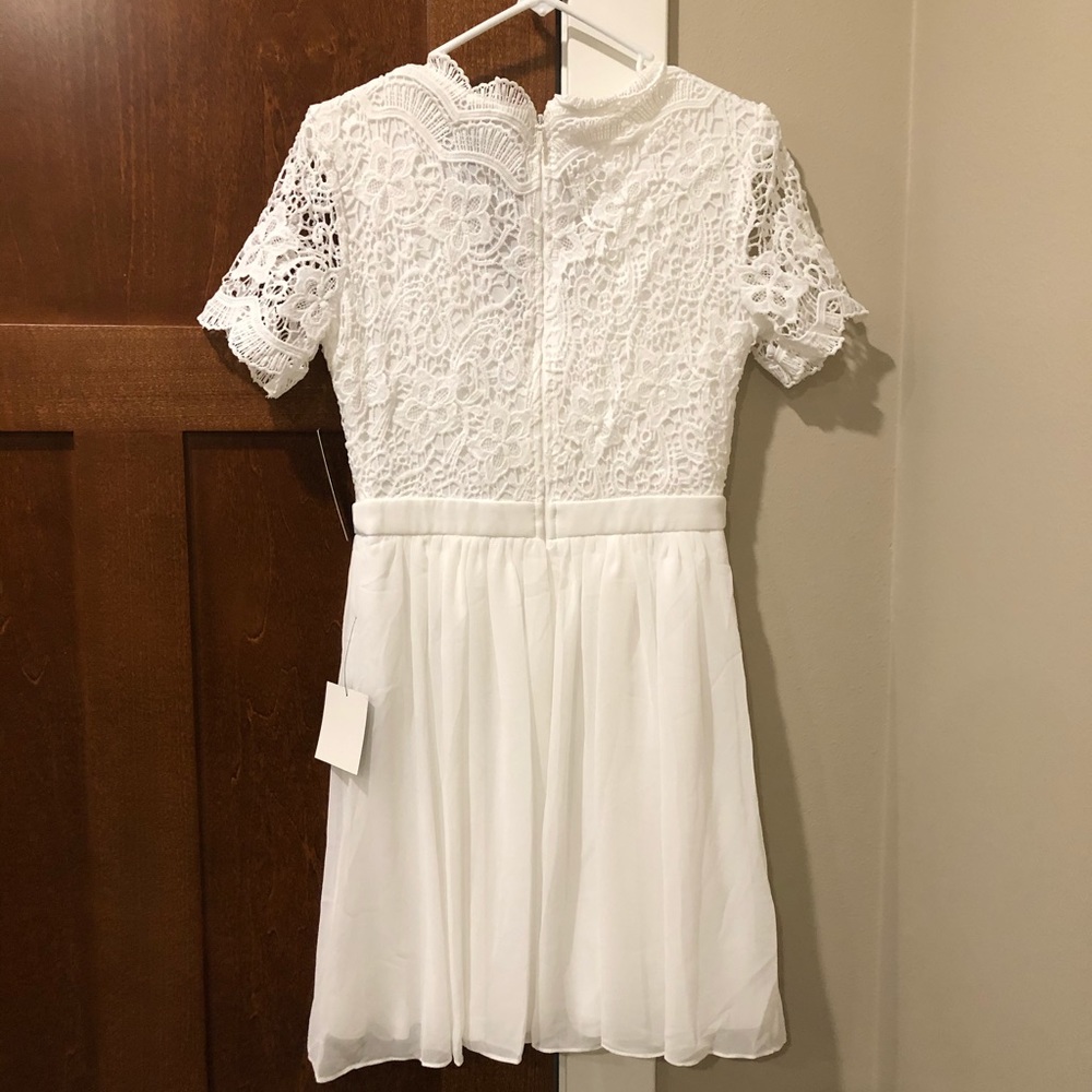 White dress